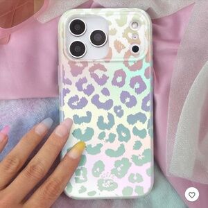 NEW Velvet Caviar iPhone 17 Pro Max White Opal Leopard Phone Case